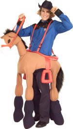 Unbranded Fancy Dress - Adult Just Horse` Around Cowboy Costume