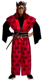 Unbranded Fancy Dress - Adult Kabuki Warrior Costume