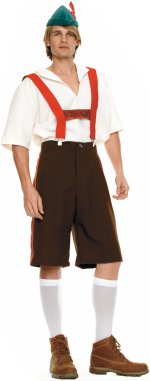 Unbranded Fancy Dress - Adult Lederhosen Costume