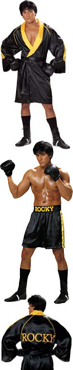 Unbranded Fancy Dress - Adult Licensed Rocky BalboaTM Costume