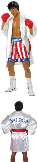 Unbranded Fancy Dress - Adult Licensed Rocky IVandtrade; Costume