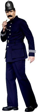 Unbranded Fancy Dress - Adult London Bobby Police Costume