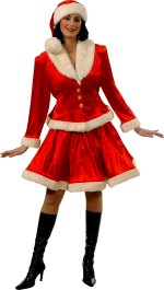 Unbranded Fancy Dress - Adult Luxury Mistress Santa Costume
