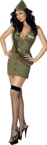 Unbranded Fancy Dress - Adult Major Fling Costume Small