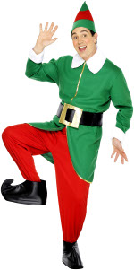 Unbranded Fancy Dress - Adult Male Elf Costume GREEN