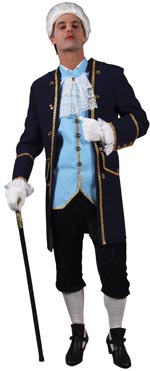Unbranded Fancy Dress - Adult Marquis Man BLUE