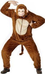 Unbranded Fancy Dress - Adult Monkey Costume