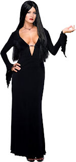 Unbranded Fancy Dress - Adult Morticia Addams Costume Extra Small