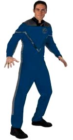 Unbranded Fancy Dress - Adult Mr Fantastic Super Hero Costume