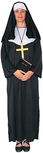 Unbranded Fancy Dress - Adult Nun Costume