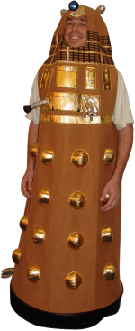 Unbranded Fancy Dress - Adult Official Brown Dalek Costume