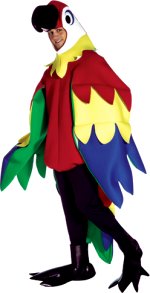 Unbranded Fancy Dress - Adult Parrot Costume