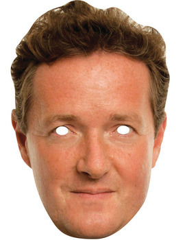 Unbranded Fancy Dress - Adult Piers Morgan Cardboard Mask