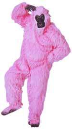 Unbranded Fancy Dress - Adult Pink Gorilla Costume