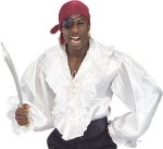 Unbranded Fancy Dress - Adult Pirate Shirt (SATIN)