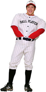 Unbranded Fancy Dress - Adult Professional Ball Player Costume