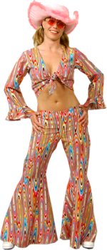 Unbranded Fancy Dress - Adult Rainbow Soul Outfit