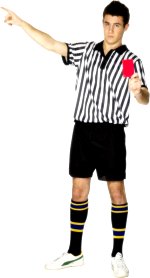 Unbranded Fancy Dress - Adult Referee Costume