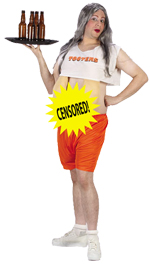 Unbranded Fancy Dress - Adult Retired Hooters Costume