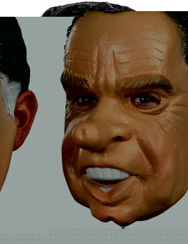 Unbranded Fancy Dress - Adult Richard Nixon Mask