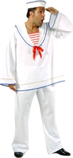 Unbranded Fancy Dress - Adult Sailor Costume