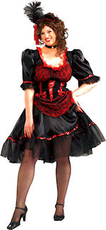 Unbranded Fancy Dress - Adult Saloon Girl Costume (FC)