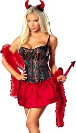 Unbranded Fancy Dress - Adult Sassy Satan Costume Medium