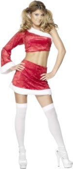 Unbranded Fancy Dress - Adult Sexy Santa Little Helper Costume