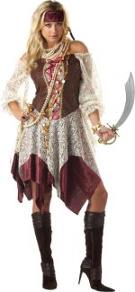 Unbranded Fancy Dress - Adult South Seas Siren Costume Extra Large