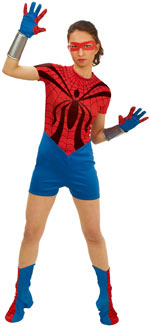 Unbranded Fancy Dress - Adult Spider-Girl Costume Small