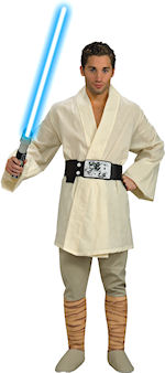Unbranded Fancy Dress - Adult Star Wars Deluxe Luke Skywalker Costume