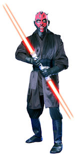 Unbranded Fancy Dress - Adult Star Wars Super Deluxe Darth Maul Costume