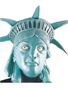 Unbranded Fancy Dress - Adult Statue of Liberty Mask
