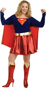 Unbranded Fancy Dress - Adult Supergirl Sexy Super Hero Costume (FC)