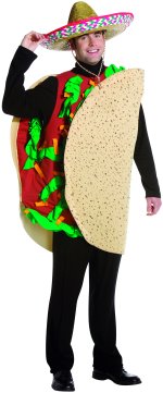 Unbranded Fancy Dress - Adult Taco Costume
