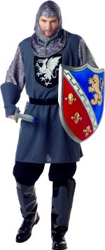 Unbranded Fancy Dress - Adult Valiant Knight Costume (FC)