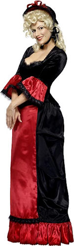 Unbranded Fancy Dress - Adult Victorian Harlot Costume