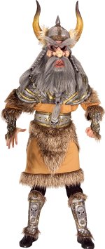 Unbranded Fancy Dress - Adult Viking Chief Costume