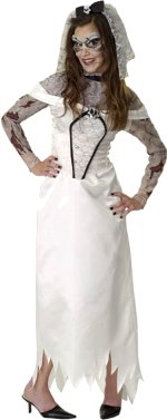 Unbranded Fancy Dress - Adult Zombie Bride Costume