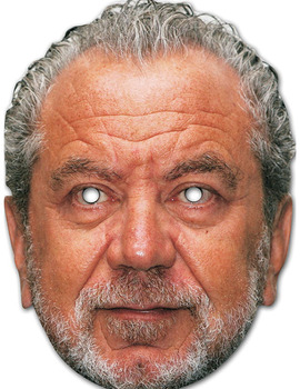 Unbranded Fancy Dress - Alan Sugar Cardboard Mask