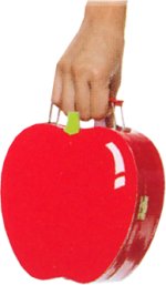 Unbranded Fancy Dress - Apple Handbag