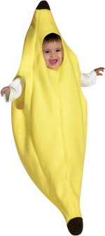 Unbranded Fancy Dress - Baby Banana Costume