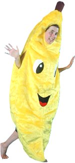 Unbranded Fancy Dress - Banana Mascot Costume