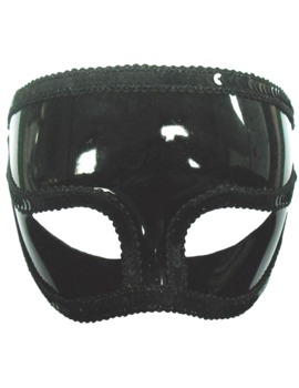 Unbranded Fancy Dress - Black Masquerade Mask