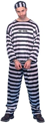 Unbranded Fancy Dress - Budget Convict Costume