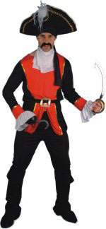 Unbranded Fancy Dress - Budget Pirate Costume