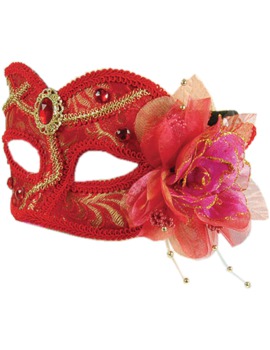 Unbranded Fancy Dress - Carnival Mask with Rose