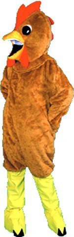 Unbranded Fancy Dress - Chicken Mascot Costume