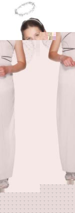 Fancy Dress - Child Angelica Angel Costume Age: 3-5 110cm