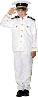 Unbranded Fancy Dress - Child Captain Costume Small